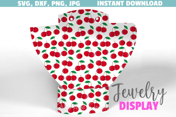 Cherries Jewelry Display SVG File: A Versatile Tool for Creative Projects