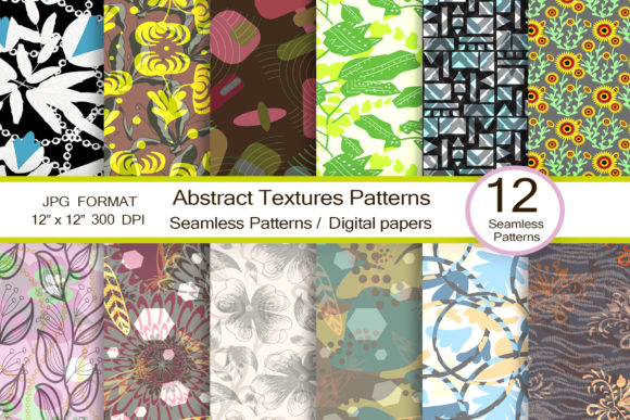 Exploring Abstract Texture Patterns for Scrapbook and Digital Design