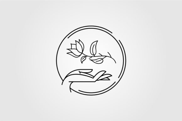 Minimalist Botanical and Hand Logo: A Blend of Beauty and Simplicity