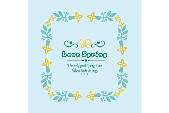 Modern Love Spring Card: A Fresh Take on Greetings