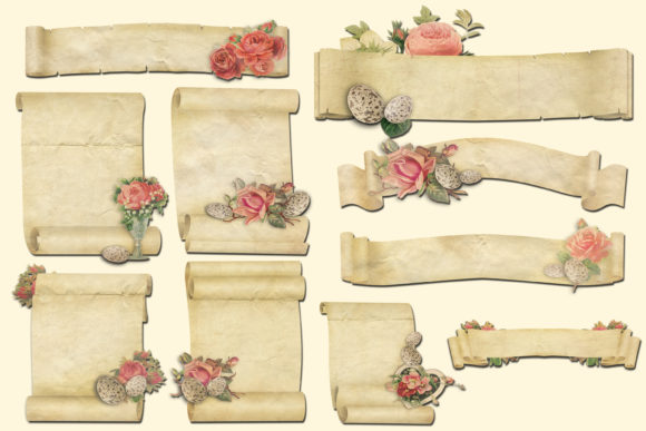Spring Labels, Romantic Label: Enhancing Your Creative Projects with Charming and Versatile Art
